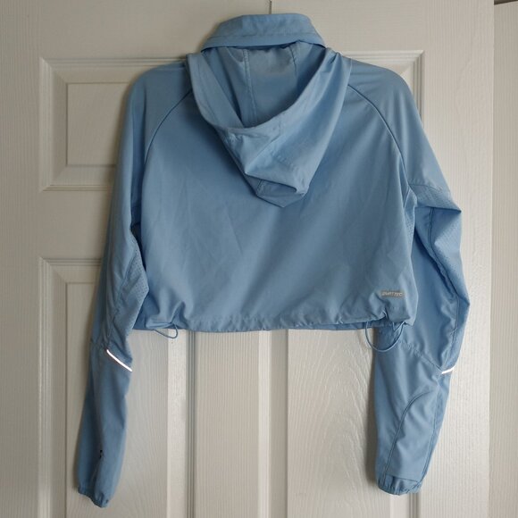 BoxRaw Robinson Light Blue Cropped Jacket - Picture 4 of 6